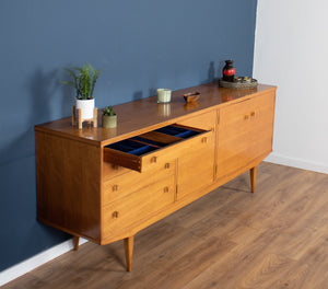 Retro Satinwood 1960s Alfred Cox Mid Century Sideboard