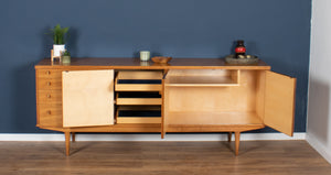 Retro Satinwood 1960s Alfred Cox Mid Century Sideboard