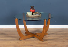 Load image into Gallery viewer, Retro Teak 1960s G Plan Teak &amp; Glass Coffee Table Astro Table