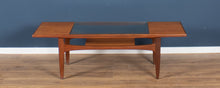 Load image into Gallery viewer, Retro Teak 1960s G Plan Fresco Teak &amp; Glass Coffee Table