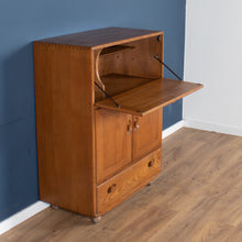 Load image into Gallery viewer, Blonde Ercol Model 469 Light Elm Windsor Bureau Desk