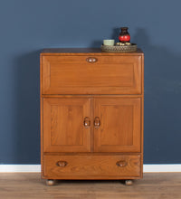 Load image into Gallery viewer, Blonde Ercol Model 469 Light Elm Windsor Bureau Desk