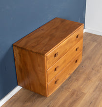 Load image into Gallery viewer, Vintage Restored Ercol Windsor Model 483 Chest Of Drawers Blonde Elm