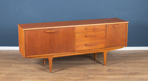 Retro Teak 1960s Jentique Long Mid Century Sideboard