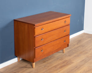 Retro Teak 1960s Jentique Mid Century Chest Of Drawers