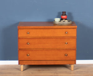 Retro Teak 1960s Jentique Mid Century Chest Of Drawers