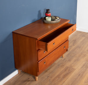 Retro Teak 1960s Jentique Mid Century Chest Of Drawers