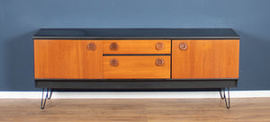 Retro Teak 1960s Mid Century Painted Sideboard By Portwood