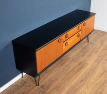 Load image into Gallery viewer, Retro Teak 1960s Mid Century Painted Sideboard By Portwood