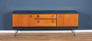 Retro Teak 1960s Mid Century Painted Sideboard By Portwood