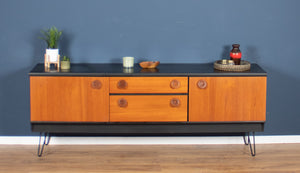 Retro Teak 1960s Mid Century Painted Sideboard By Portwood