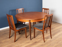 Load image into Gallery viewer, Retro Teak GPlan 1960s Fresco Dining Table &amp; 4 Four Chairs By Victor Wilkins