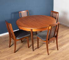 Load image into Gallery viewer, Retro Teak GPlan 1960s Fresco Dining Table &amp; 4 Four Chairs By Victor Wilkins