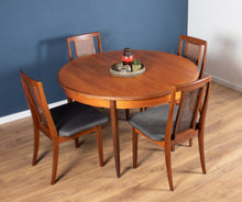 Load image into Gallery viewer, Retro Teak GPlan 1960s Fresco Dining Table &amp; 4 Four Chairs By Victor Wilkins