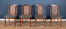 Load image into Gallery viewer, Retro Teak GPlan 1960s Fresco Dining Table &amp; 4 Four Chairs By Victor Wilkins