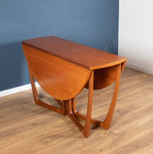 Load image into Gallery viewer, Retro Teak 1960s Mid Century Beithcraft Crossframe Gate-Leg Dining Table