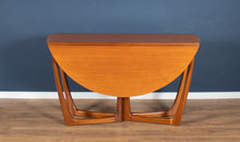 Load image into Gallery viewer, Retro Teak 1960s Mid Century Beithcraft Crossframe Gate-Leg Dining Table