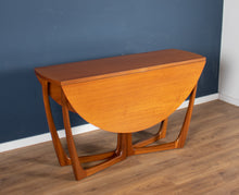 Load image into Gallery viewer, Retro Teak 1960s Mid Century Beithcraft Crossframe Gate-Leg Dining Table