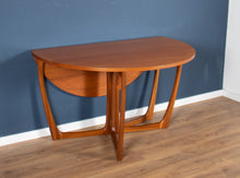 Load image into Gallery viewer, Retro Teak 1960s Mid Century Beithcraft Crossframe Gate-Leg Dining Table