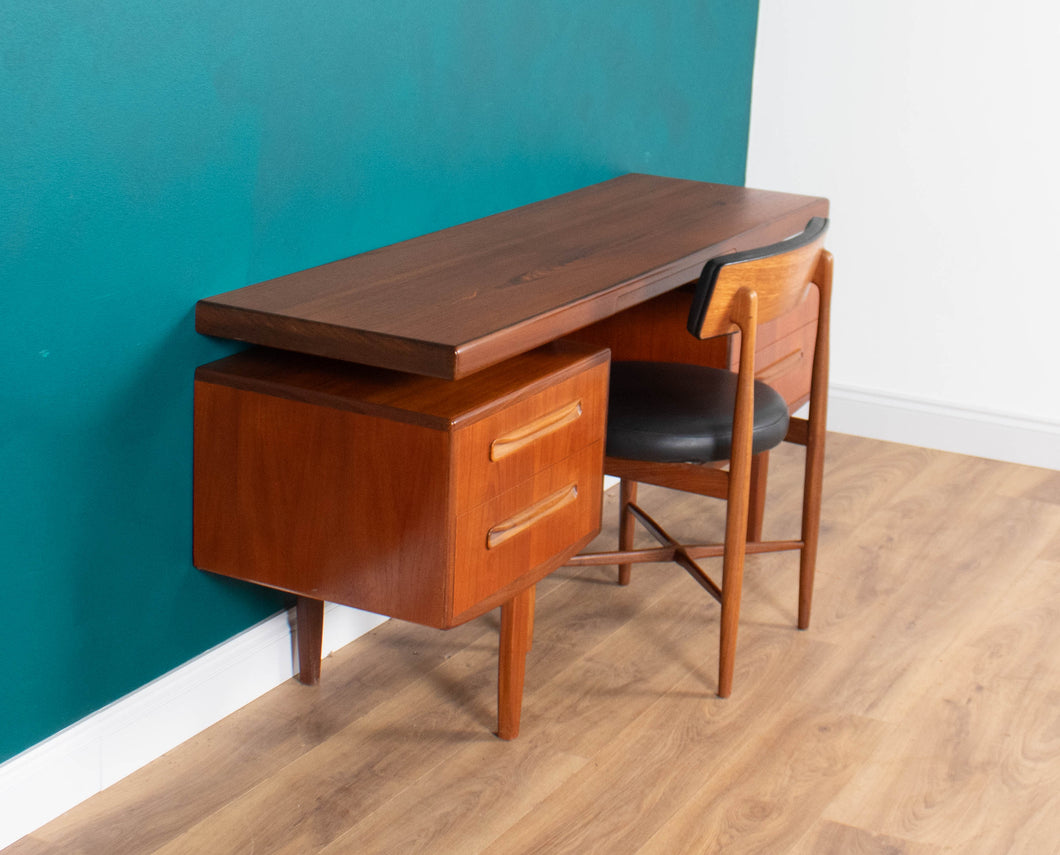 Retro Teak 1960s G Plan Fresco Desk By Viktor Wilkins