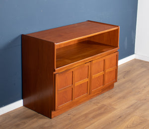 Retro Teak 1960s Nathan Squares Mid Century Sideboard TV Cabinet