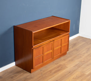 Retro Teak 1960s Nathan Squares Mid Century Sideboard TV Cabinet