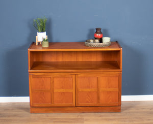 Retro Teak 1960s Nathan Squares Mid Century Sideboard TV Cabinet