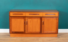 Load image into Gallery viewer, Retro Teak 1960s G Plan Fresco Plinth Sideboard By Victor Wilkins