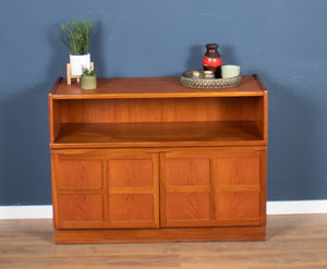 Retro Teak 1960s Nathan Squares Mid Century Sideboard TV Cabinet