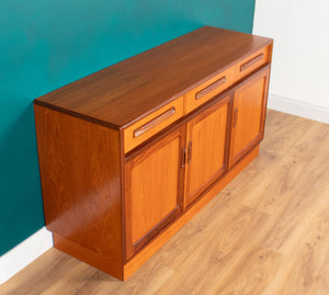 Retro Teak 1960s G Plan Fresco Plinth Sideboard By Victor Wilkins