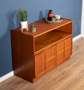 Retro Teak 1960s Nathan Squares Mid Century Sideboard TV Cabinet