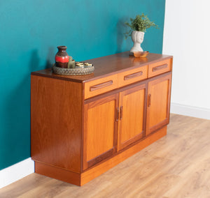 Retro Teak 1960s G Plan Fresco Plinth Sideboard By Victor Wilkins