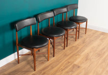 Load image into Gallery viewer, Retro Teak 1960s GPlan Fresco Dining Table &amp; 4 Four Chairs By Victor Wilkins