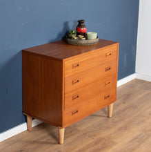 Load image into Gallery viewer, Retro Teak 1960s Danish Mid Century Chest Of Drawers