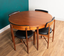 Load image into Gallery viewer, Retro Teak 1960s GPlan Fresco Dining Table &amp; 4 Four Chairs By Victor Wilkins