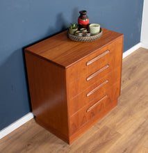 Load image into Gallery viewer, Retro 1960s Teak Chest Of Drawers G Plan Fresco By Victor Wilkins For Chest Of Drawers