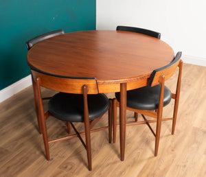 Retro Teak 1960s GPlan Fresco Dining Table & 4 Four Chairs By Victor Wilkins