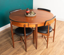 Load image into Gallery viewer, Retro Teak 1960s GPlan Fresco Dining Table &amp; 4 Four Chairs By Victor Wilkins