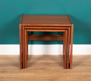 Retro Teak 1960s G Plan Quadrille Nest Of Coffee Tables