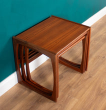 Load image into Gallery viewer, Retro Teak 1960s G Plan Quadrille Nest Of Coffee Tables