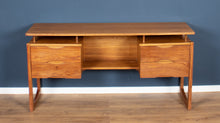 Load image into Gallery viewer, Retro Teak 1960s Mid Century Floating Top Desk By Uniflex