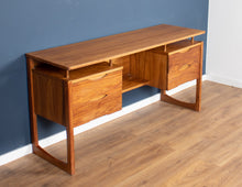 Load image into Gallery viewer, Retro Teak 1960s Mid Century Floating Top Desk By Uniflex