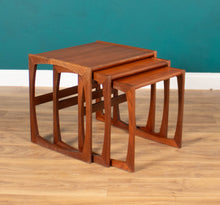 Load image into Gallery viewer, Retro Teak 1960s G Plan Quadrille Nest Of Coffee Tables