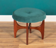 Load image into Gallery viewer, Retro Teak 1960s G Plan Fresco Stool By Viktor Wilkins