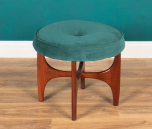 Retro Teak 1960s G Plan Fresco Stool By Viktor Wilkins