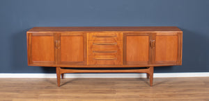 Retro Teak 1960s G Plan Fresco Long John Sideboard By Victor Wilkins