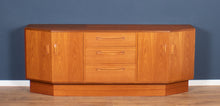 Load image into Gallery viewer, Retro Teak 1960s G Plan Fresco Plinth Curved Corners Sideboard By Victor Wilkins