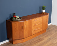 Load image into Gallery viewer, Retro Teak 1960s G Plan Fresco Plinth Curved Corners Sideboard By Victor Wilkins