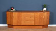 Load image into Gallery viewer, Retro Teak 1960s G Plan Fresco Plinth Curved Corners Sideboard By Victor Wilkins