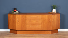 Load image into Gallery viewer, Retro Teak 1960s G Plan Fresco Plinth Curved Corners Sideboard By Victor Wilkins